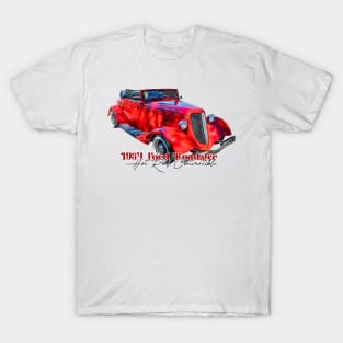 1934 Ford Roadster Hot Rod Convertible T-Shirt